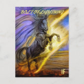 Bolt of Lightning briefkaart van Mike Winterbauer (Voorkant)