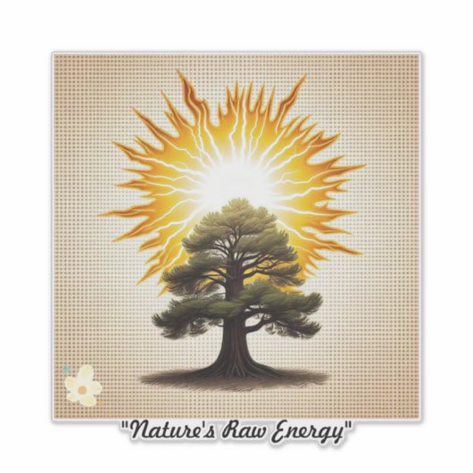 "Bolt of Lightning" Sticker (Voorkant)