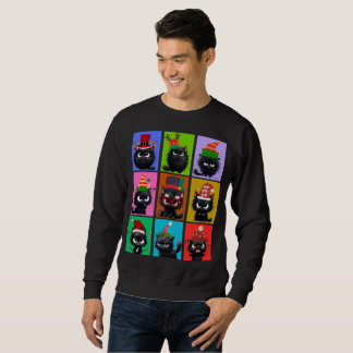 Bolt The Cat Christmas Heren sweatshirt