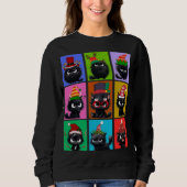 Bolt The Cat Christmas Women's sweatshirt (Voorkant)