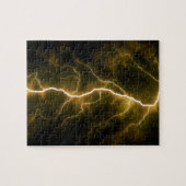 Bolt van de bliksem legpuzzel (Horizontaal)