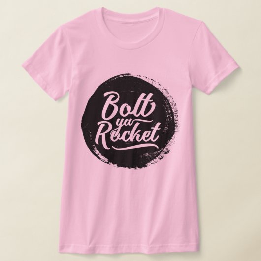 Bolt Ya Rocket Glaswegian Glasgow T-shirt (Laagn)