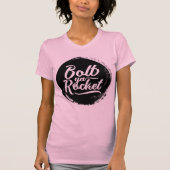 Bolt Ya Rocket Glaswegian Glasgow T-shirt (Voorkant)