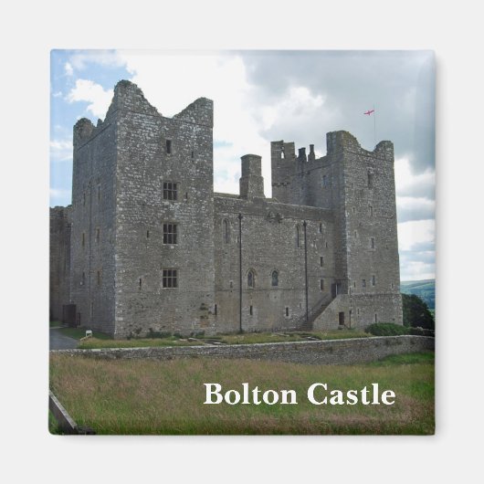 Bolton Castle Magnet Magneet (Voorkant)