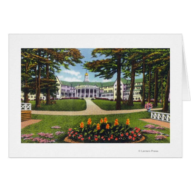 Bolton Landing Vue extérieure de l'hôtel Sagamore (Devant horizontal)