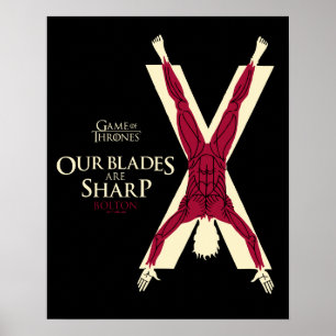 Bolton Sigil - onze blades zijn scherp Poster