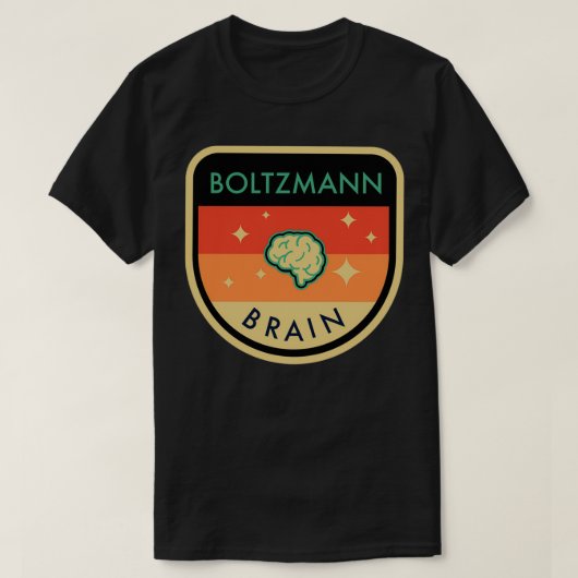 Boltzmann Brain 2 T-shirt (Design voorkant)