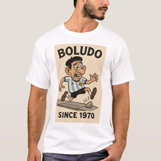 Boludo T Shirt 1970 (Voorkant)