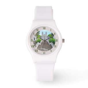 Bom Jesus de Braga Katholiek Heiligdom, Portugal Horloge