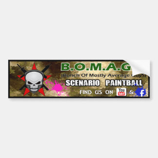 BOMAGS bumper sticker