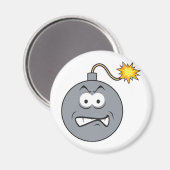 Bomb Face Magneet (Voorkant / Achterkant)