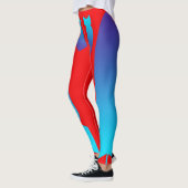 Bomb Red Leggings (Gauche)