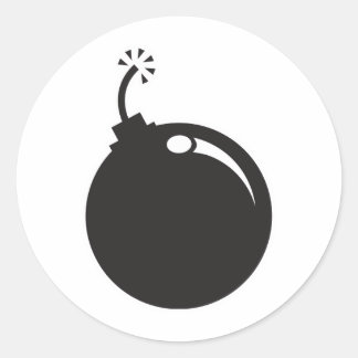 Bomb Ronde Sticker