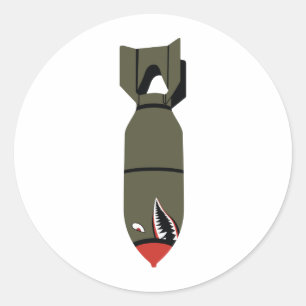 Bomb Ronde Sticker