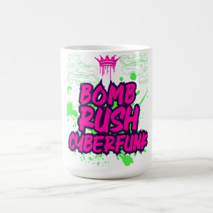 Bomb Rush Cyberfunk — Neon Street Graffiti Vibes Koffiemok