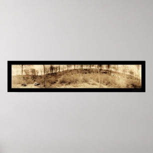 Bomb Shelters WWI Foto 1918 Poster