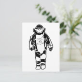 Bomb Suit Briefkaart (Staand voorkant)