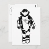 Bomb Suit Briefkaart (Voorkant / Achterkant)