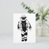 Bomb Suit Briefkaart (Staand voorkant)