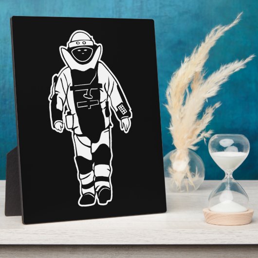 Bomb Suit Fotoplaat (Zijkant)