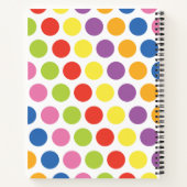 Bombales colorées Carnet Spiral personnalisé (Dos)