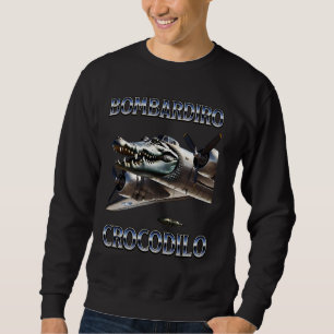Bombardiro Crocodilo - Italiaanse Hersenrot Meme Trui