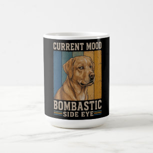 Bombastisch Zijdelings Labrador Retro Grappige Hon Koffiemok
