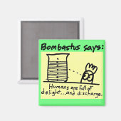 Bombastus Magnet de plaisir et de décharge (Recto/Verso)