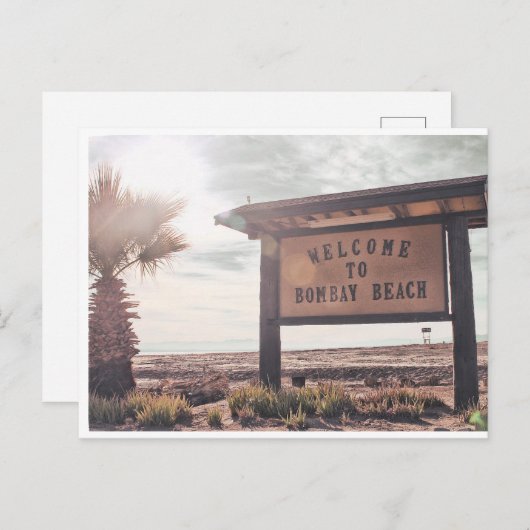 Bombay Beach Briefkaart (Voorkant / Achterkant)