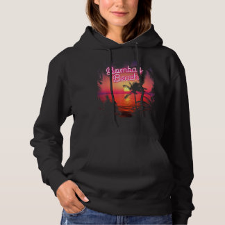  Bombay Beach California Palms Roze Lichten Hoodie