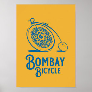 Bombay Bicycle Club  stijlpagina - Mosterd Poster