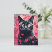 Bombay Cat Valentijnsdag Briefkaart (Staand voorkant)
