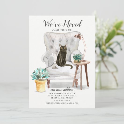 Bombay Chat Moving Faire-part (Debout devant)