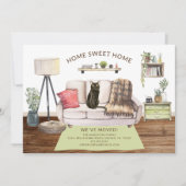 Bombay Chat Moving Faire-part (Devant)