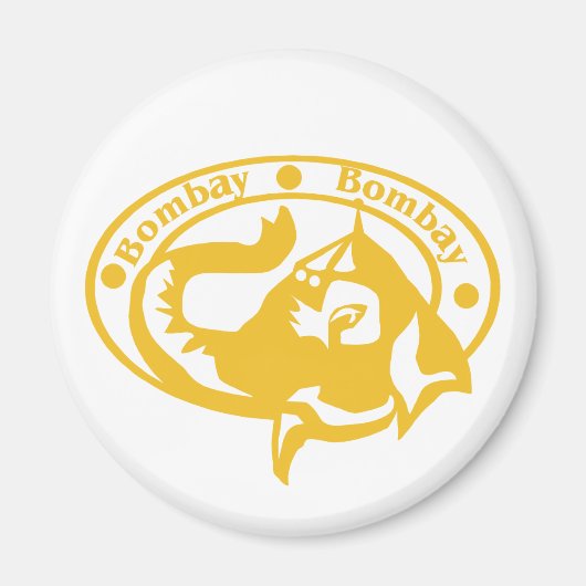 Bombay Stamp Magneet (Voorkant)