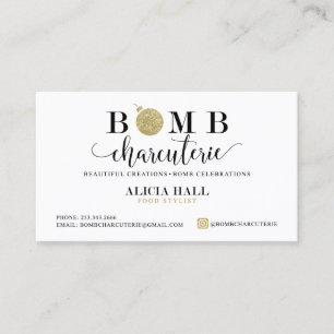 Bombe Charcuterie Cartes Personnalisées Non mod