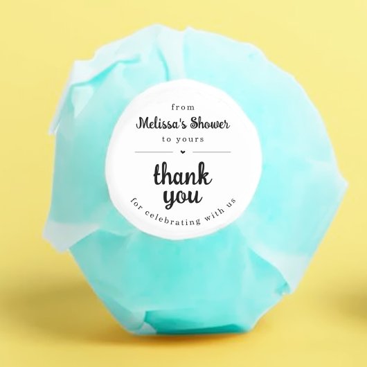 Bombe de bain ou Étiquette de savon préféré