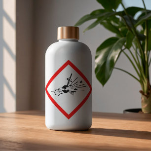 Bombe explosive - Étiquette du SGH