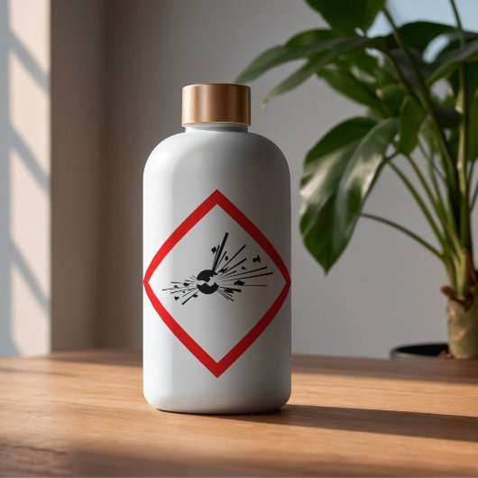 Bombe explosive - Étiquette du SGH