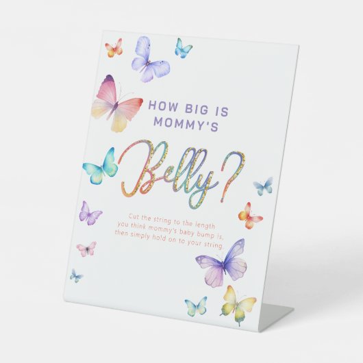 Bombe papillon Bump Guesser Jeu Signe (Recto)