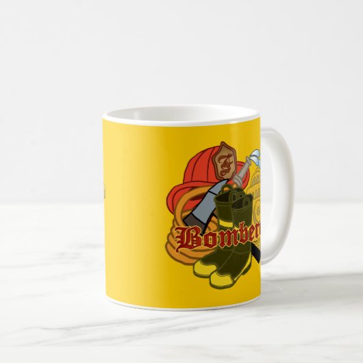 Bombero Pompier mug (Devant droit)