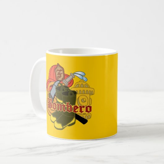Bombero Pompier mug (Devant gauche)