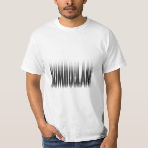 Bomboclaat Wazig Effect Typografie Reggae T-shirt