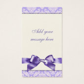 Bomboniere de damas violet (Dos)