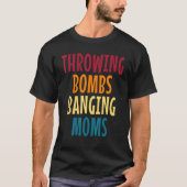 Bombs die het Football van de Beemers vormen T-shirt (Voorkant)