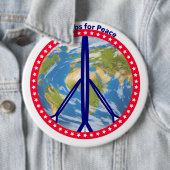 Bombs for Peace Button (In situ)