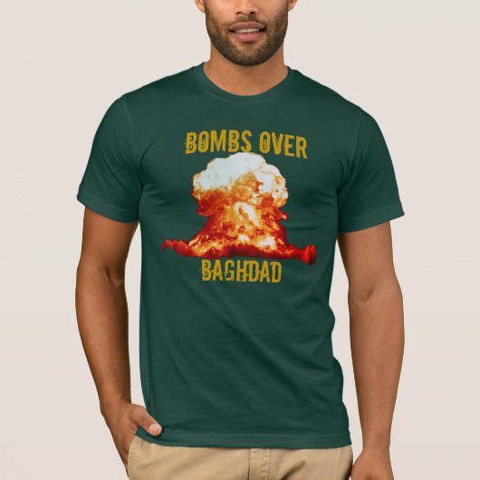 Bombs over Bagdad Shirt (Voorkant)
