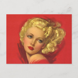 BOMBSHELL BAD GIRLS Retro Pin-Ups Briefkaart