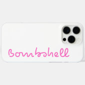 Bombshell iPhone Hoesje (Achterkant (horizontaal))