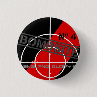 Bombsite kwestie 4 Boekproject Ronde Button 3,2 Cm